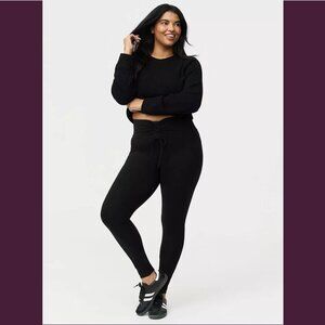 Torrid - Full-Length Cinched Waist Legging in Deep Black​​